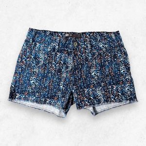 Levi’s Womens Jean Shorts Size 10 W30 Multicolored Low Rise‎ Raw Hem Cut Offs
